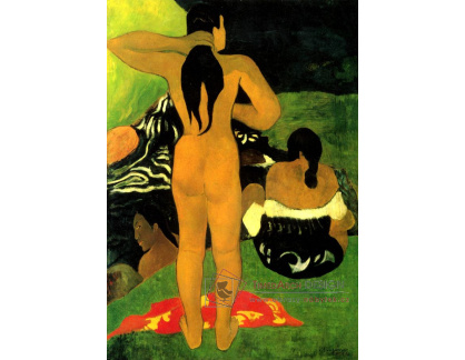 R9-155 Paul Gauguin - Koupající se Tahiťanka