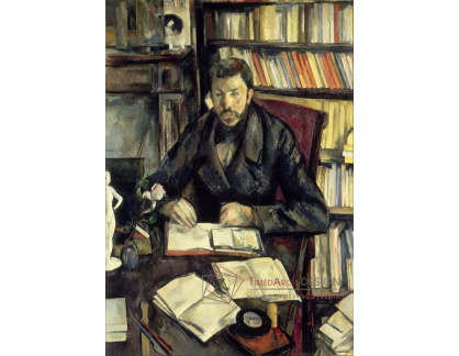 VR10-11 Paul Cézanne - Portrét Gustava Geoffroy