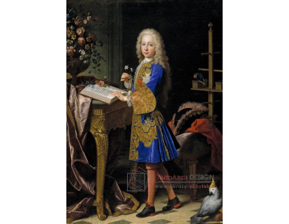 VF274 Jean Ranc - Portrét Karla III, krále Španělska jako chlapce