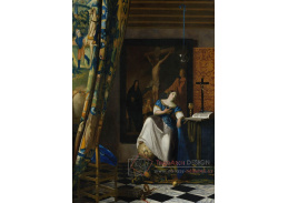 KO V-451 Johannes Vermeer - Alegorie katolické víry