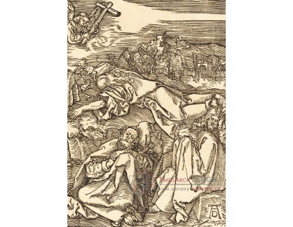 VR12-119 Albrecht Dürer - Kristus na hoře Olivetské