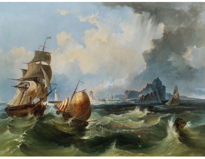 A-8689 Jakob Canciani - Bouřlivé moře