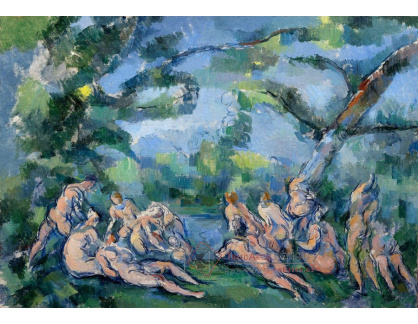 D-7512 Paul Cézanne - Koupající se