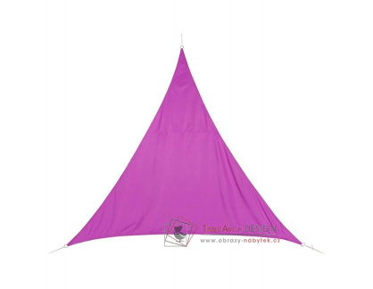Stínící plachta trojúhelník 3m - fialová