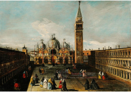 DDSO-1789 Neznámý autor - Piazza San Marco v Benátkách