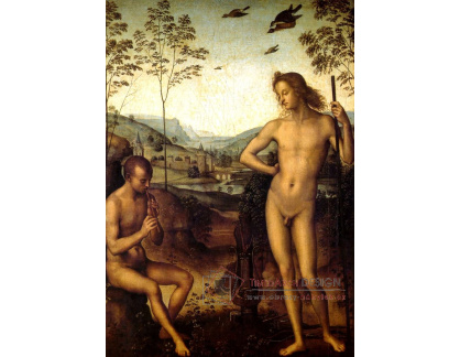 VSO165 Pietro Perugino - Apollo a Dafné