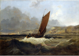 KO IV-220 John Wilson Carmichael - Plachetnice u pobřeží