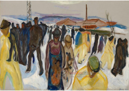 A-5319 Edvard Munch - Dělníci vracející se domů