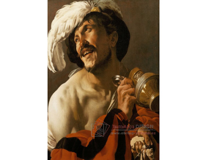 DDSO-2738 Hendrick ter Brugghen - Veselý piják