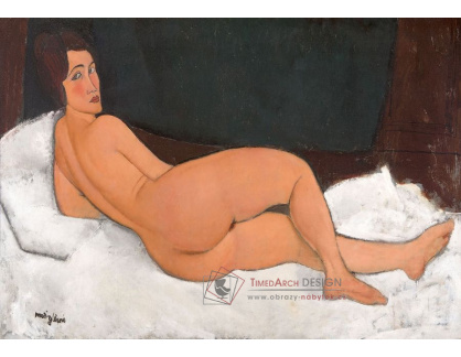 D-6998 Amedeo Modigliani - Ležící ženský akt zezadu