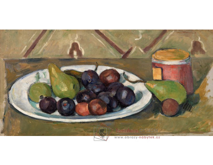 D-8383 Paul Cézanne - Talíř s ovocem a zavařeninou