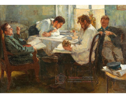 D-8870 Leonid Pasternak - V předvečer zkoušky