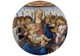 VR17-34 Sandro Botticelli - Madonna a dítě se zpívajícími anděly