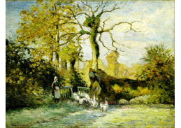 VCP-337 Camille Pissarro - Husopáska v Montfoucault