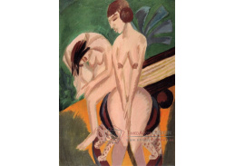 VELK 51 Ernst Ludwig Kirchner - Dvě nahé ženy
