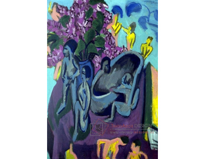 VELK 65 Ernst Ludwig Kirchner - Zátiší s plastikou