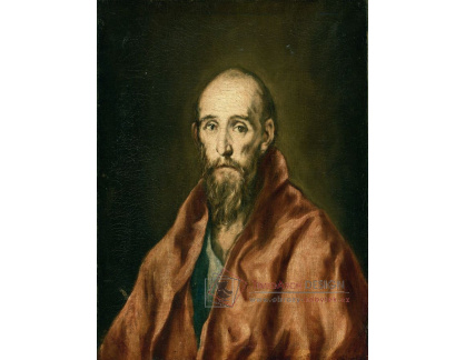 XV-477 El Greco - Svatý Pavel