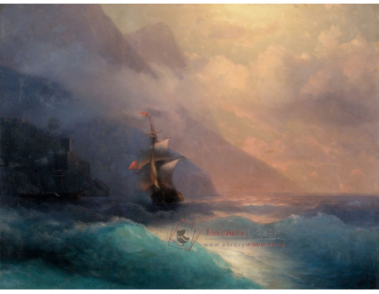 A-1737 Ivan Konstantinovič Ajvazovskij - Námořní motiv