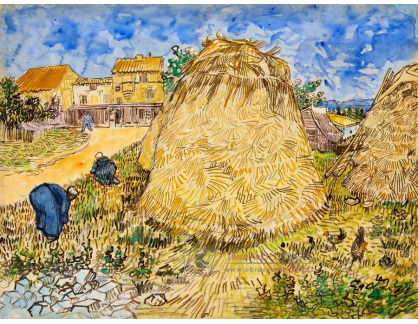 A-3196 Vincent van Gogh - Stohy pšenice