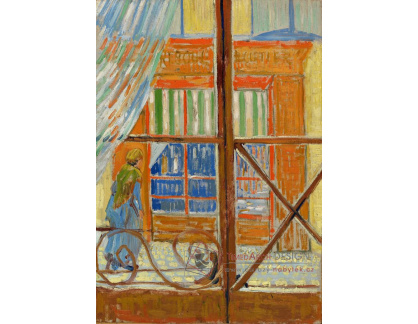 A-46 Vincent van Gogh - Pohled z okna na řeznictví