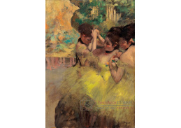 A-181 Edgar Degas - Žluté tanečnice