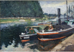 VCP-110 Camille Pissarro - Čluny na Pontoise