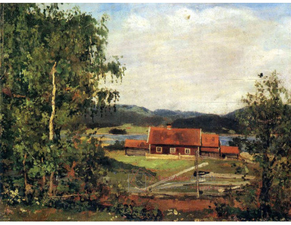 VEM13-37 Edvard Munch - Krajina Maridalenu