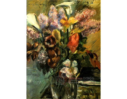 VLC 94 Lovis Corinth - Tulipány, šeřík a kale