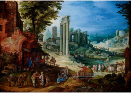 DDSO-1819 Paul Bril - Pohled na Forum Romanum