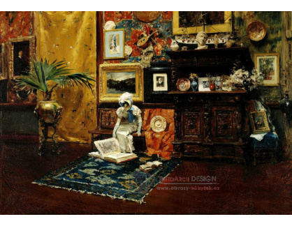 SO XI-285 William Merritt Chase - Interiér studia