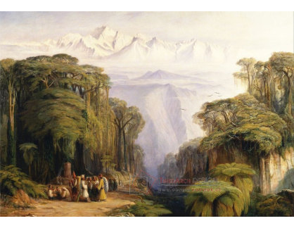 SO XI-400 Edward Lear - Kanchenjunga z Darjeelingu