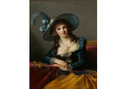 PORT-119 Elisabeth Louise Vigée Le Brun - Portrét komtesy Louis-Philippe de Segur