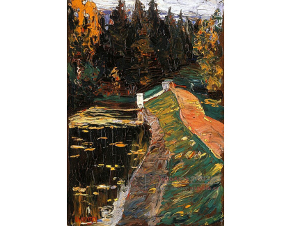 A-5975 Vasilij Kandinskij - Skica k obrazu Brána