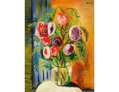 A-8868 Moise Kisling - Květiny ve váze