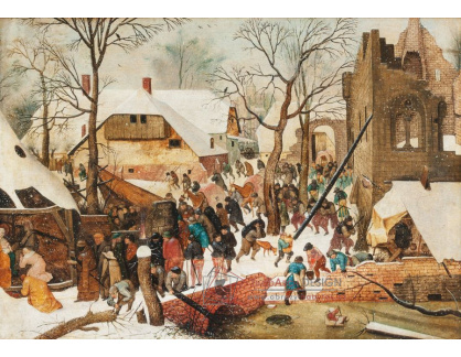 D-5998 Pieter Brueghel - Klanění tří králů