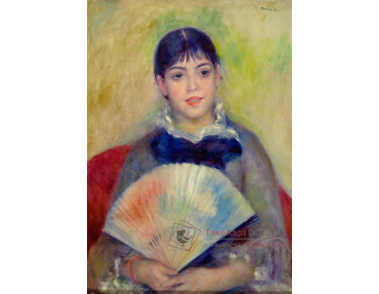 VR14-240 Pierre-Auguste Renoir - Dívka s vějířem