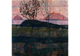 VES 275 Egon Schiele - Zapadající slunce