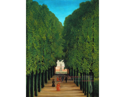 VF21 Henri Rousseau - Ulička v parku Saint Cloud