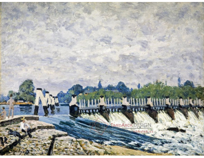 SO XI-7 Alfred Sisley - Jez v Hampton Court