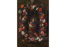 VKZ 310 Giovanni Stanchi dei Fiori - Madonna s dítětem ve věnci z květin