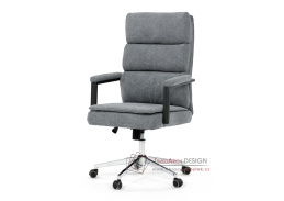 KA-D8204 GREY2, kancelářská židle, látka šedá