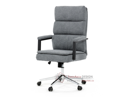KA-D8204 GREY2, kancelářská židle, látka šedá