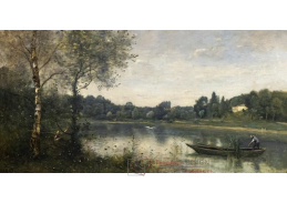 A-7193 Jean-Baptiste Camille Corot - Rybník Ville-d'Avray