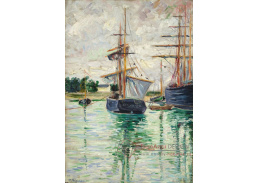 A-8861 Paul Signac - Briga v Port-en-Bessin