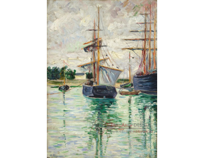 A-8861 Paul Signac - Briga v Port-en-Bessin