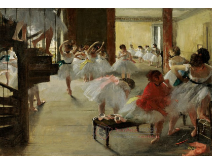 D-7118 Edgar Degas - Taneční třída