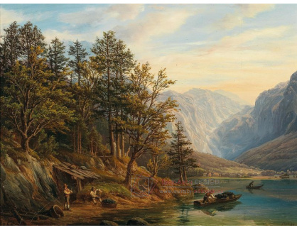 D-9730 Anton Schiffer - Krajina před Hallstattem