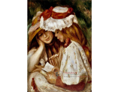 VR14-209 Pierre-Auguste Renoir - Mladé dívky při čtení