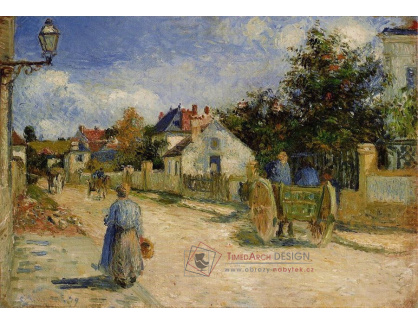 VCP-98 Camille Pissarro - Ulice v Pontoise