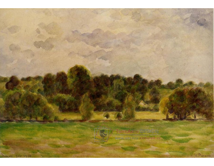 VCP-134 Camille Pissarro - Soumrak v Eragny